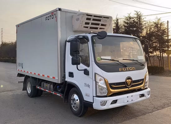 Foton Rhd 1.5ton Icecream Refrigerated Van Freezer Refrigerator Box Transportation Delivery Truck