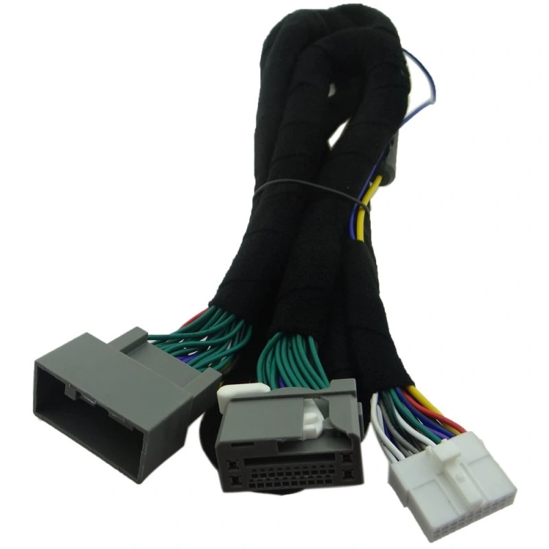 Custom DSP Amplifier Wiring Harness for Honda Series or OEM & ODM Plug-and-Play DSP Harnesses