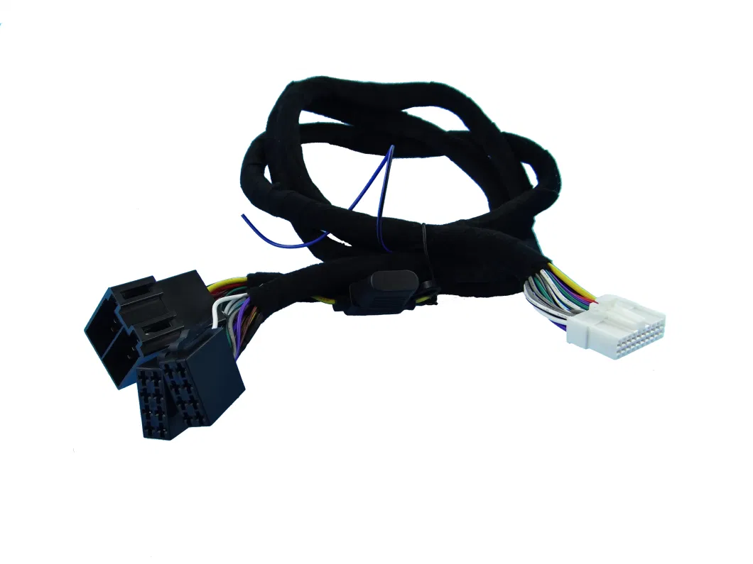 Custom DSP Amplifier Wiring Harness for Honda Series or OEM & ODM Plug-and-Play DSP Harnesses