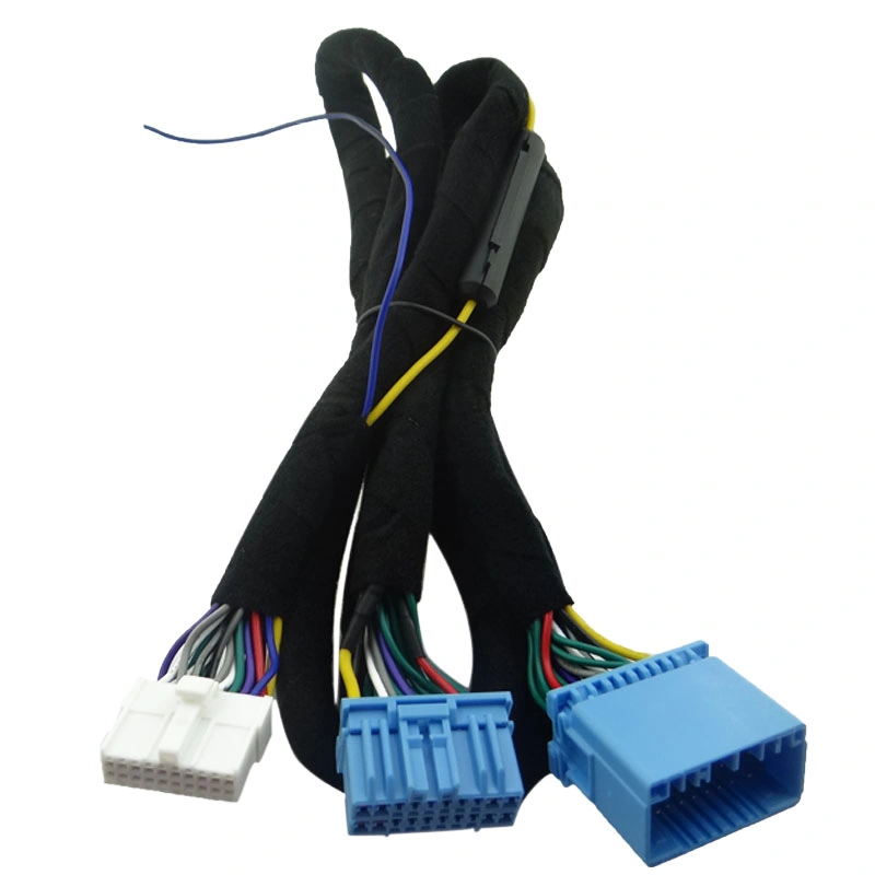 Custom DSP Amplifier Wiring Harness for Honda Series or OEM & ODM Plug-and-Play DSP Harnesses