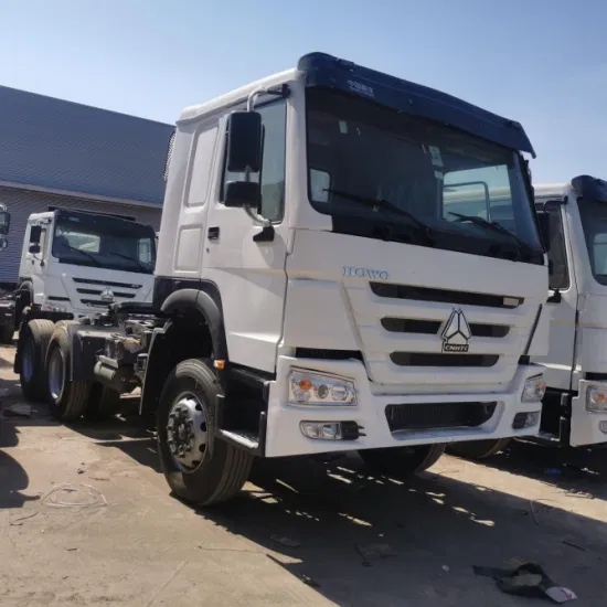 중국 Sinotruck HOWO 중고 트레일러 티퍼 트럭 가격 10 Wheeler 6X4 중고 트랙터 트럭 헤드 대형 트럭 에티오피아 트럭 가격